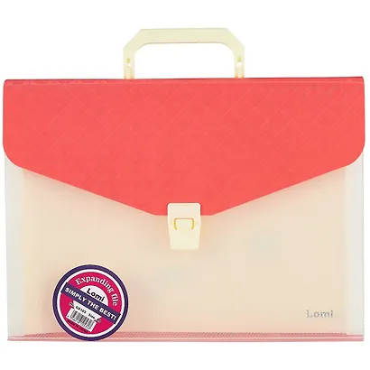 Портфель пластиковый "Two colors", А4, 12 отделений - фото 6