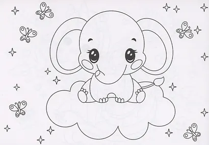 РАСКРАСКИ А5 эконом. альбомные. КАВАЙИ - фото 2