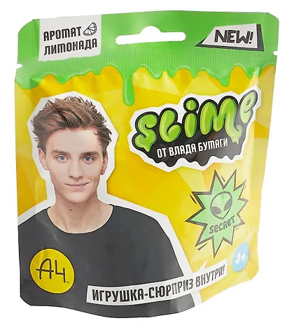 Игрушка для детей ТМ «Slime», зеленый, 80 г. Влад А5 - фото 2