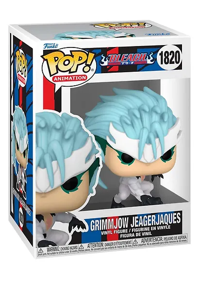 Фигурка Funko POP! Animation Bleach Grimmjow Jaggerjack w/(GW) Chase (1820) (Fun80259) - фото 2