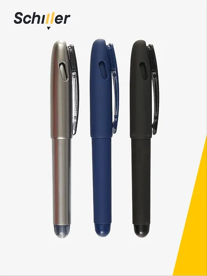 Ручка шариковая Schiller, Smart, черная 1 мм, в ассортименте - фото 2