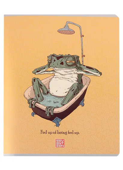 Тетрадь в клетку Academy Style, "Лягушки", 48 листов - фото 1