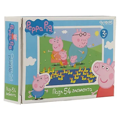 Пазл-мини 54 эл. Свинка Пеппа - фото 2