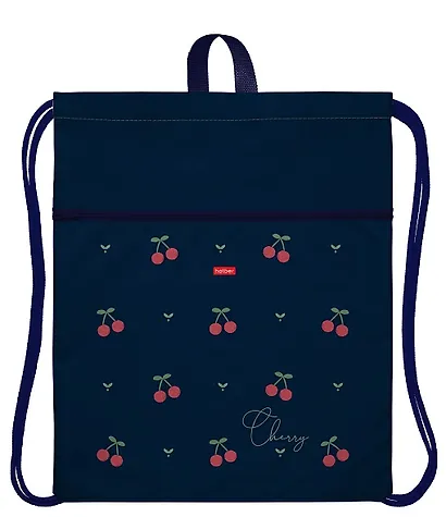 Мешок для сменной обуви "Berry" 36*47см, 1отд., картман на молнии, инд.уп. - фото 1