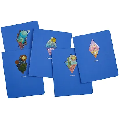 Тетрадь в клетку Listoff, "Total Blue. Magic world", 48 листов, в ассортименте - фото 7