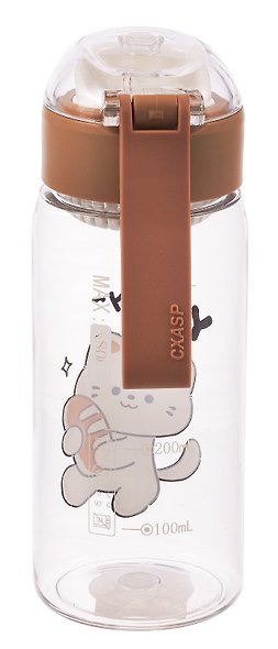 Бутылка Котик с батоном хлеба (пластик) (480мл) (12-7306-202604_37/3) - фото 2