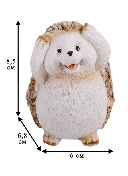 Фигурка Удивленный ёжик (6,8x6x8,5) - фото 3