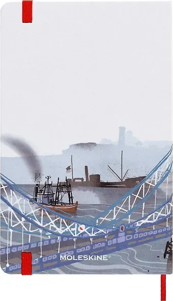 Книга для записей в линейку "I Am London Large", слоновая кость, А5, 120 листов, Moleskine - фото 7