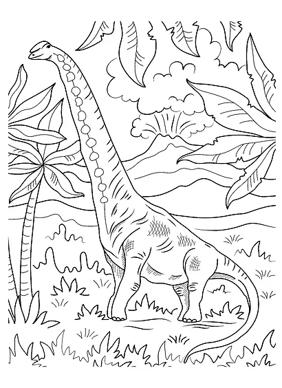 Раскраска. 100 динозавров - фото 2