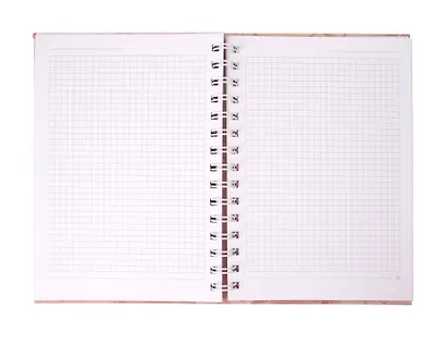 Тетрадь 120 листов, клетка, "Floreale. Coral" - фото 2