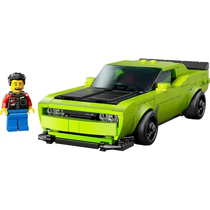 77237 Конструктор детский LEGO Speed Champions Автомобиль Dodge Challenger SRT Hellcat, 390 деталей, возраст 9+ - фото 4