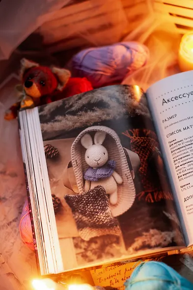 Уютные зверушки: 11 вязаных игрушек спицами и крючком - фото 13