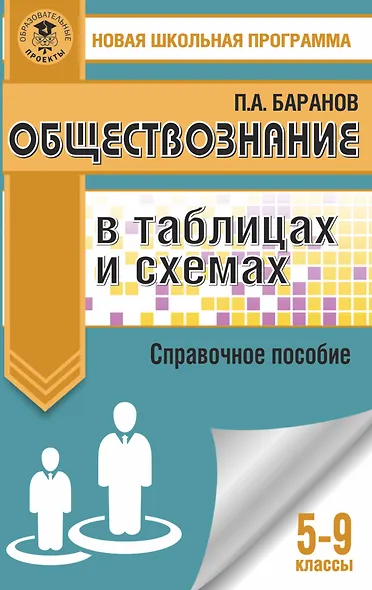 Обществознание в таблицах и схемах. Справочное пособие. 5-9 классы - фото 1