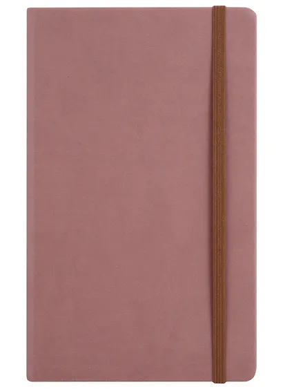 Книга для записей А5 96л лин. "Joy Book. Горячий шоколад" иск.кожа, тонир.блок, скругл.углы, ляссе, резинка, карман на задн.форзаце - фото 2