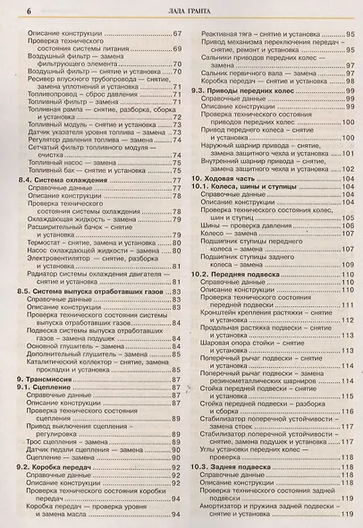 Лада Гранта с каталогом деталей в цветных фотографиях (мЯРемСам) - фото 3