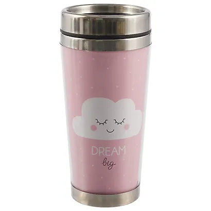 Термостакан Облачко Dream big (металл) (400 мл) (12-06646-DB-14144) - фото 1