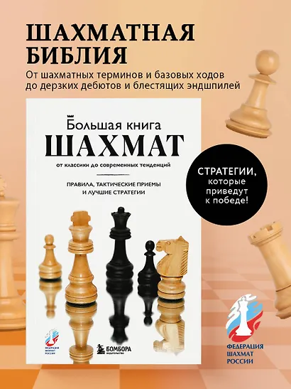 Большая книга шахмат: от классики до современных тенденций. Правила, тактические приемы и лучшие стратегии - фото 4