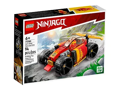 71780 Конструктор детский LEGO Ninjago Гоночный автомобиль ЭВО ниндзя Кая, 94 деталей, возраст 6+ - фото 2