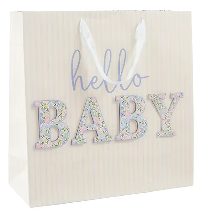 Пакет А3 38*38*15 "С новорожденным" дет., бум.мат.ламинат - фото 1