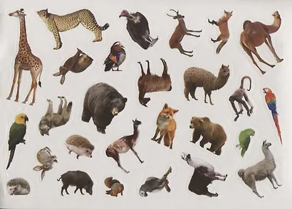 111 наклеек. Зоопарк - фото 5