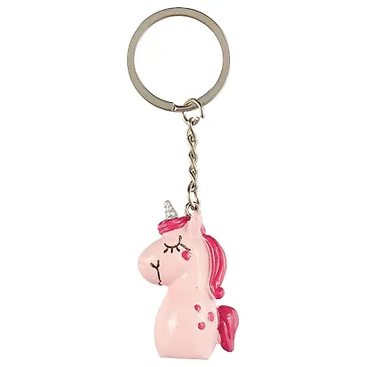 Брелок Единорог цветной (полистоун) (3 см) (12-FENGDA-CB15296ABC) - фото 1