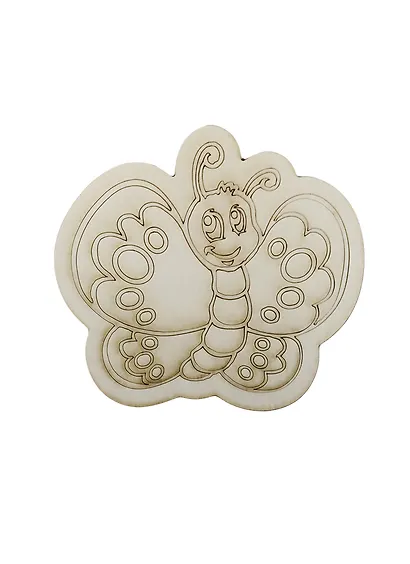 Трафарет с магнитом Бабочка (905) (упаковка) - фото 1