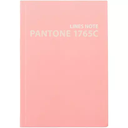 Записная книжка А6+ 80л лин. "Pantone line. 6" интегр.переплет, мат.ламинация, выб.лак, пантон.печать - фото 1