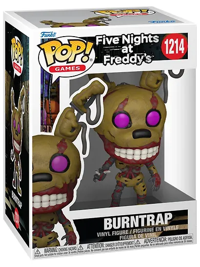 Фигурка Funko POP! Games FNAF Burntrap (1214) (Fun90844) - фото 2