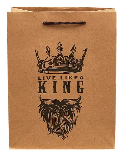 Пакет А5 23*18*10 "King" крафт, нейтр. - фото 2