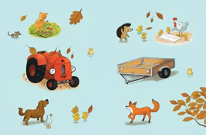 Маленький красный Трактор и лесное приключение (ил. Ф. Госсенса) - фото 7