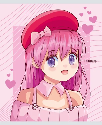 Тетрадь в клетку Listoff, "Подружки", 48 листов, в ассортименте - фото 6