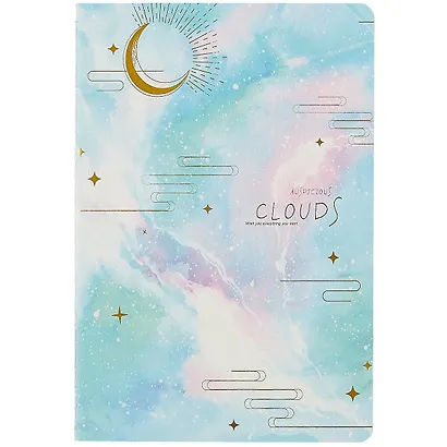Тетрадь 36л лин. "Clouds" ассорти, сшивка - фото 5