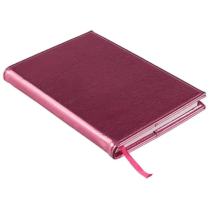 Ежедневник Escalada «Шевро», розовый, недатированный, 96 листов, А5 - фото 2