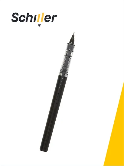 Ручка гелевая Schiller, Tizo, черная 0,5 мм - фото 2