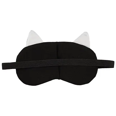 Маска для сна Кот серый (фотопринт) (пакет) - фото 2