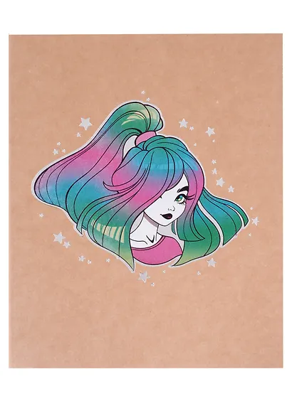 Тетради в клетку Listoff, Look At Me, 48 листов, 10 штук, в ассортименте - фото 3