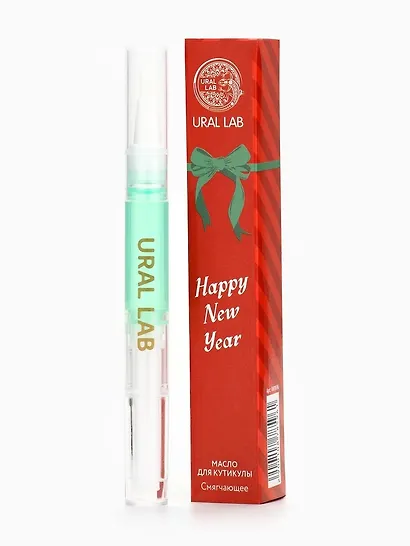 Масло для кутикул в карандаше Happy new year (2г) (Ural Lab) - фото 1
