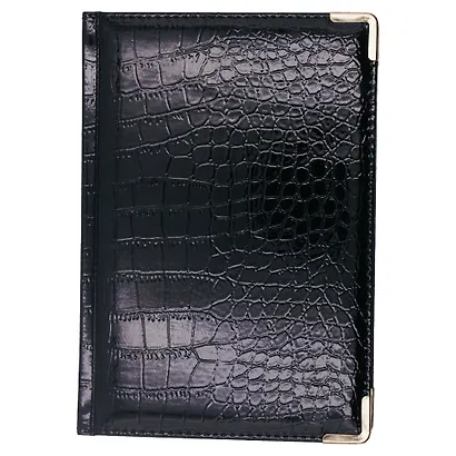 Ежедневник датированный 2026 год, А5, 176 листов, "Business Premium. Grand croco", черный - фото 5