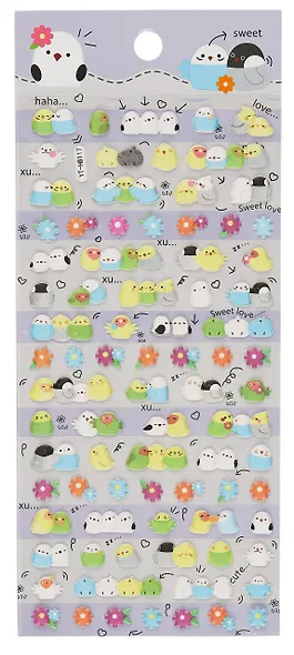 Наклейки Птички, PVC - фото 1