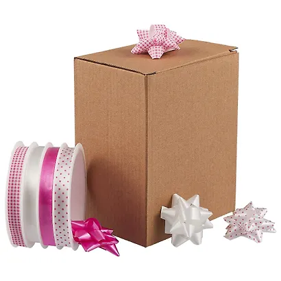 Набор для упаковки "Розовый микс" 4 ленты (3м), 4 банта - фото 2