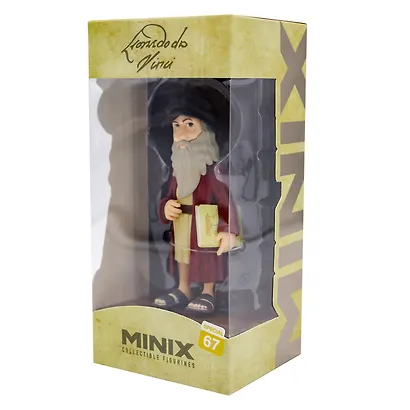 Коллекционная фигурка Леонардо да Винчи (12см) (Minix) (16105) - фото 5