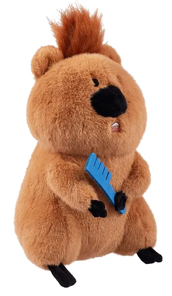 Мягкая игрушка Квокка с расческой (27см) (12-vision-202411-T8) Bookvalno - фото 3