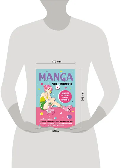 Manga Sketchbook Учимся рисовать мангу и аниме! 23 пошаговых урока с подробным описанием техник и приемов (160 стр) - фото 7