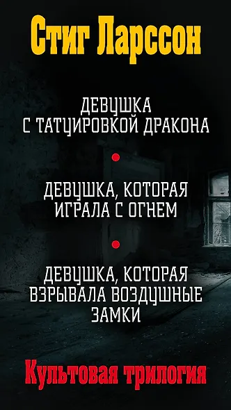 Стиг Ларссон. Трилогия "Миллениум". Комплект из 3 книг (Девушка с татуировкой дракона. Девушка, которая играла с огнем. Девушка, которая взрывала воздушные замки) - фото 5
