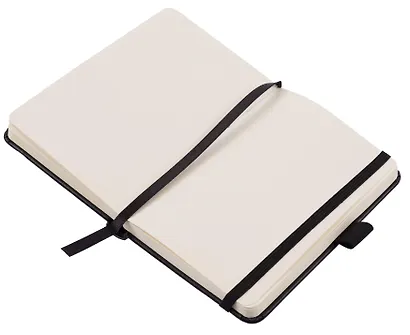 Скетчбук 9*14 80 листов "Sketchmarker" черный, нелинованный, 140г/м2, слоновая кость - фото 4