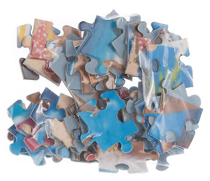 Пазл "Девочка с ламой" для детей, 60 элементов А5ф 165х230мм - фото 2