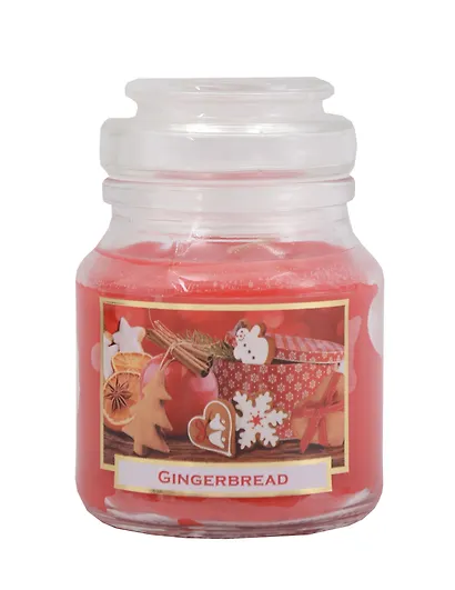 Ароматизированная свеча в баночке Имбирный пряник (Gingerbread) (130г) - фото 1