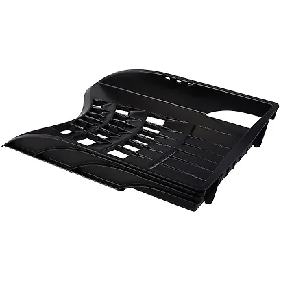 Лоток горизонтальный  "S-Wing" пластиковый, черный - фото 2