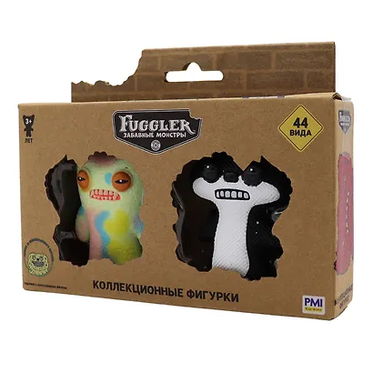 Коллекционные фигурки Fugglers Персиковый малыш, Загадочный барсук(2шт) (FG2015F) - фото 2