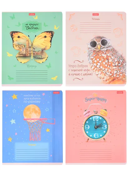 Тетрадь в клетку Hatber, "Креативчик", 18 листов, в ассортименте - фото 8